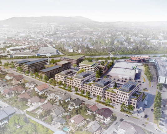 die neue Firmenzentrale im „AlpAreal“ Salzburg