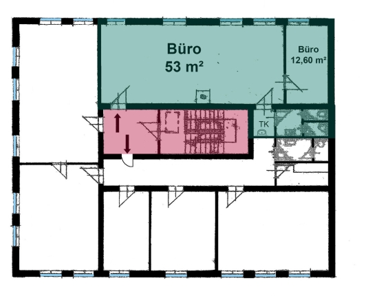 Kompaktes Kleinbüro in verkehrsgünstiger Lage