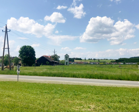 Abstellfläche im nördlichen Flachgau