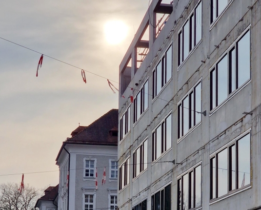 Neubau: Büroflächen am Borromäumspark