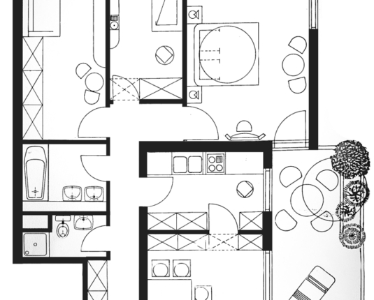 4-Zimmer Wohnung mit sonnigen Balkon im Herzen von Salzburg