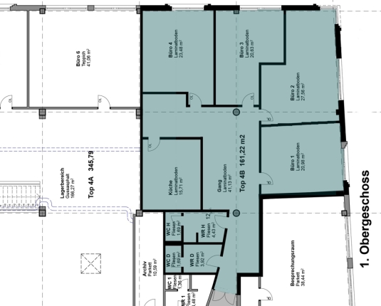 Büro in zentraler Lage zu vermieten