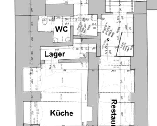 Café mit Gastgarten am Stadtplatz