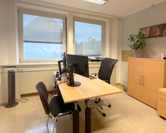 Helles Büro im Andräviertel