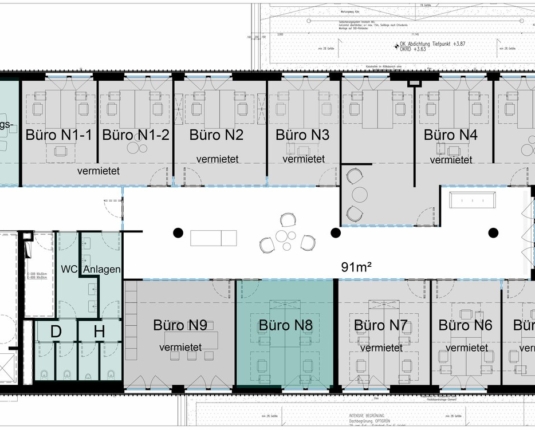 Co-Working im Wissenspark – Bauteil Entwicklung