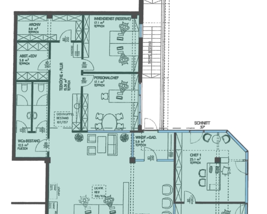 Modernes Büro in Halleiner Zentrallage